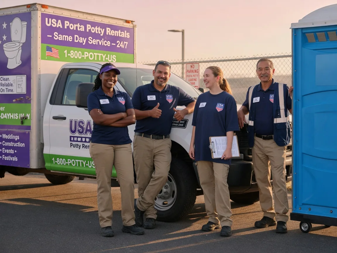 Porta Potty Rental company in Omro, WI